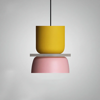 Kolorowa i Modna Lampa Wisząca LED Macaron - VividGlow
