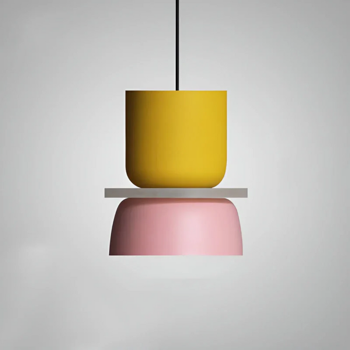 Kolorowa i Modna Lampa Wisząca LED Macaron - VividGlow