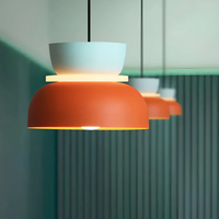 Kolorowa i Modna Lampa Wisząca LED Macaron - VividGlow