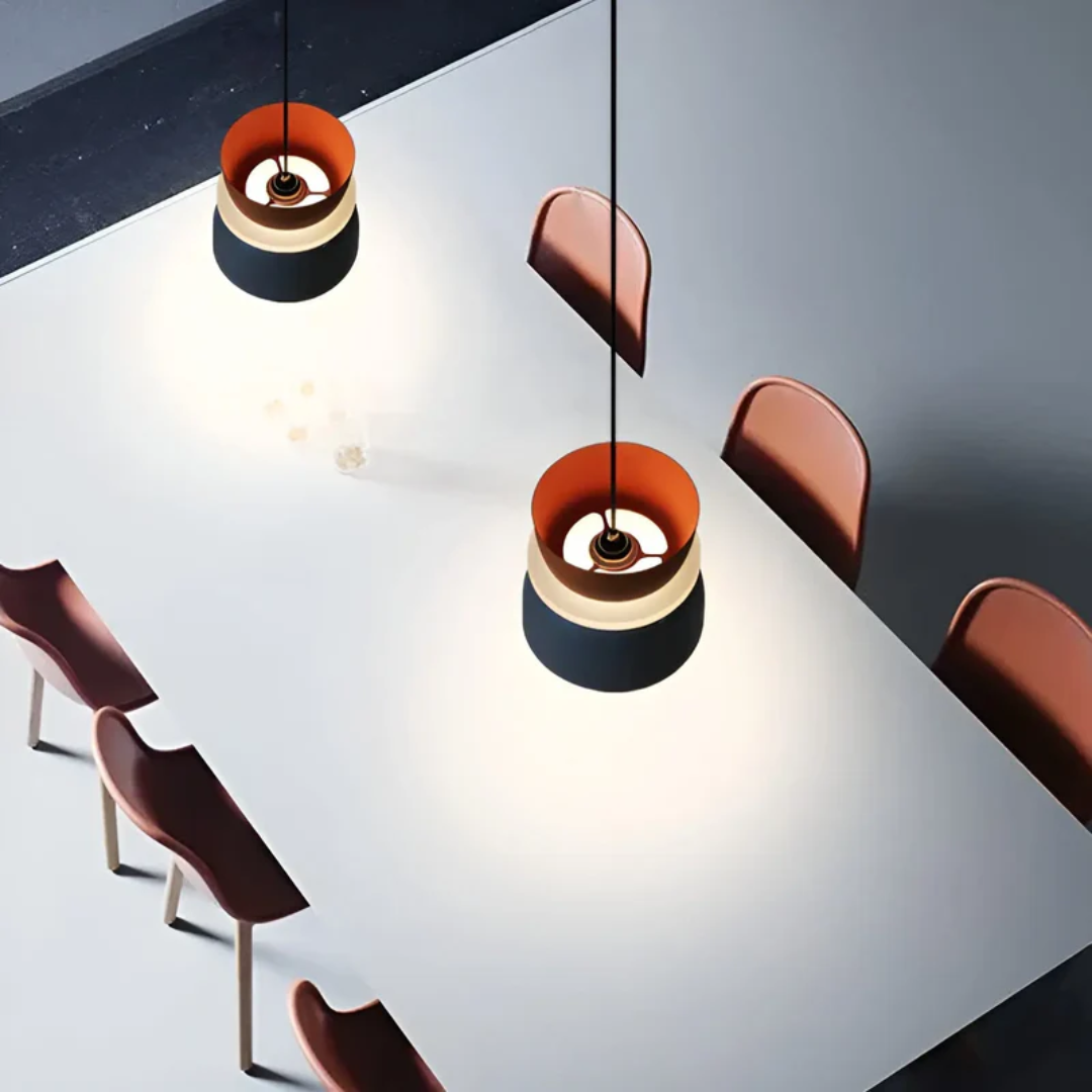 Kolorowa i Modna Lampa Wisząca LED Macaron - VividGlow