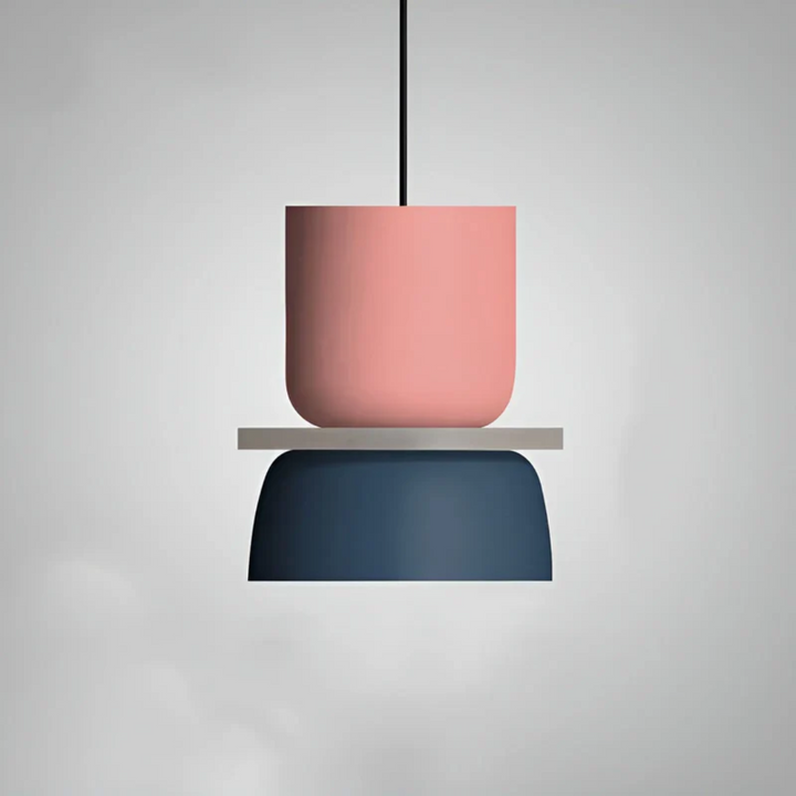 Kolorowa i Modna Lampa Wisząca LED Macaron - VividGlow