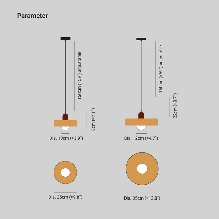 Designerska lampa wisząca LED - GloboLuxe