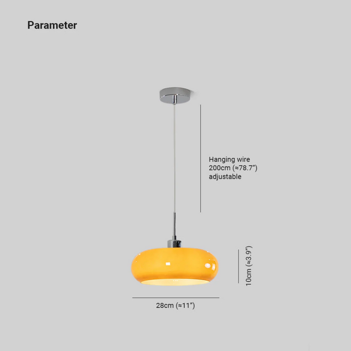 Nowoczesna Okrągła Lampa Wisząca LED - RadianceOrb