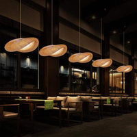 Design LED lampa wisząca bambusowe kule - EcoSphere