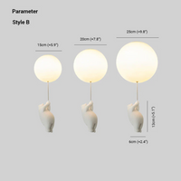 Fateh plafonowe lampy wiszące lampy piwo balon