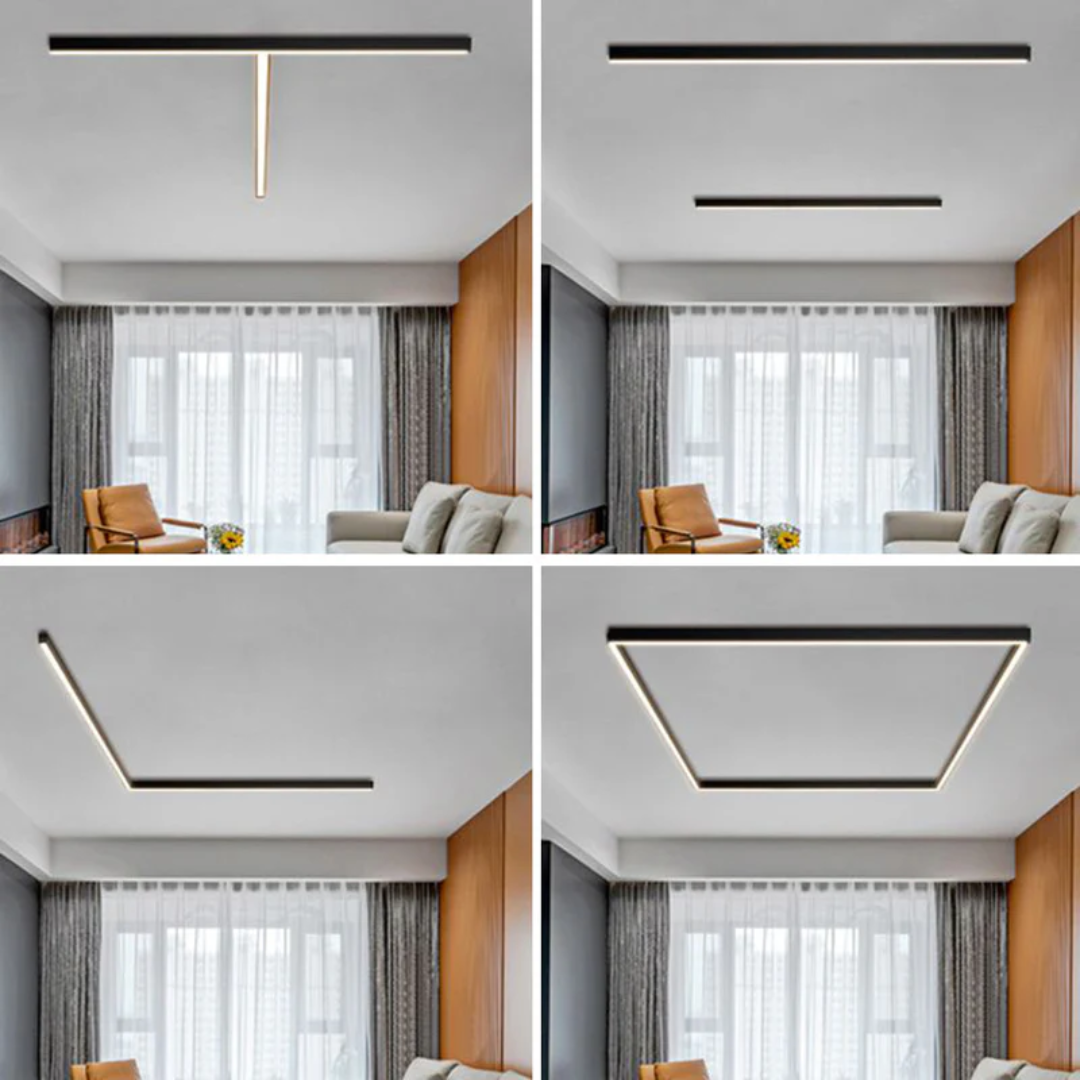 Przemysłowa liniowa lampa sufitowa LED - Stratum