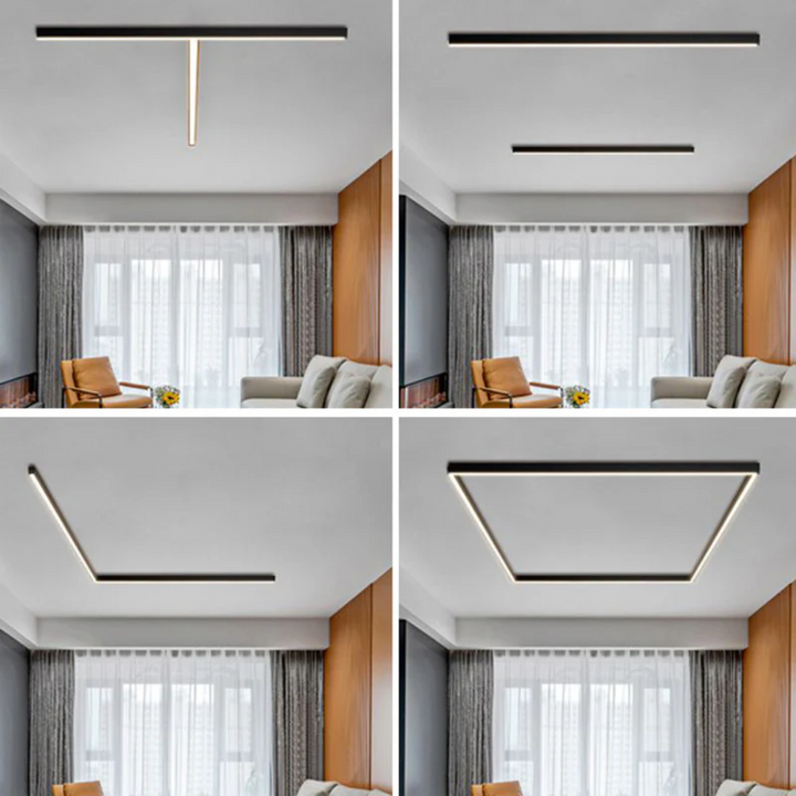 Przemysłowa liniowa lampa sufitowa LED - Stratum