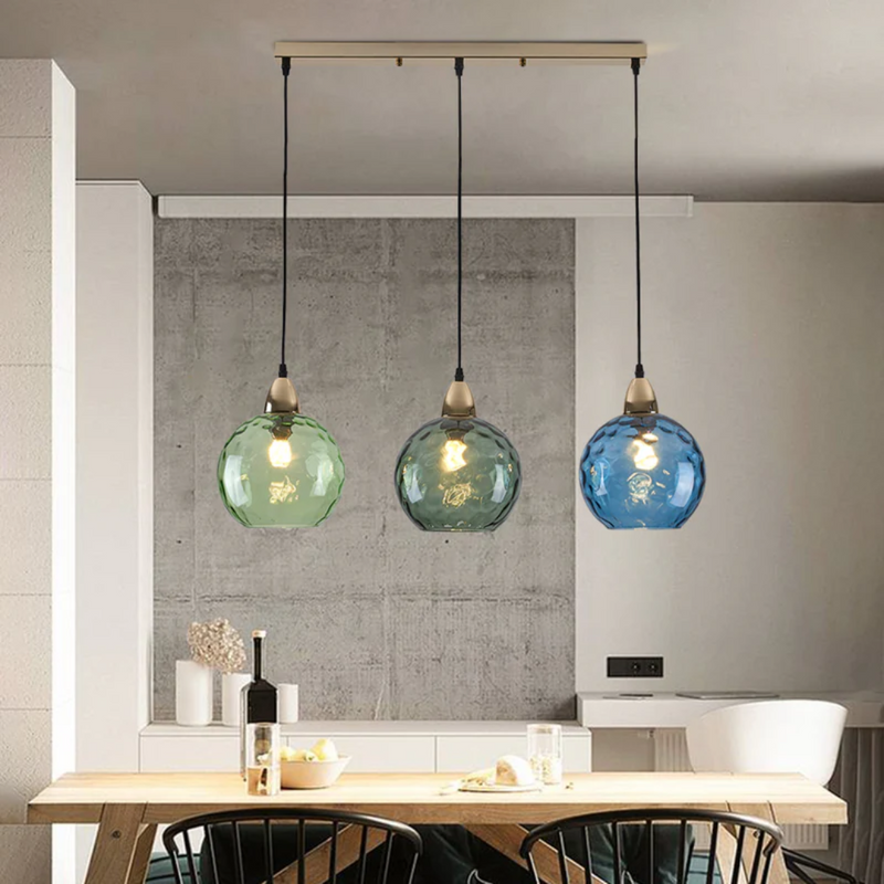 Nowoczesna lampa wisząca z 3 lampami - Kaskada