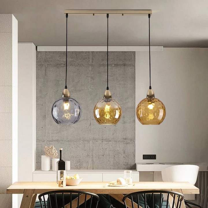 Nowoczesna lampa wisząca z 3 lampami - Kaskada