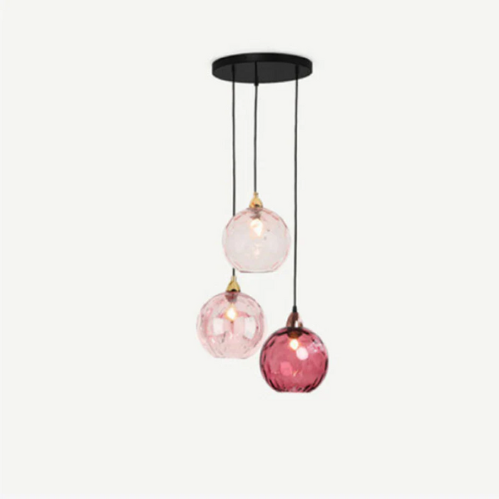Nowoczesna lampa wisząca z 3 lampami - Kaskada