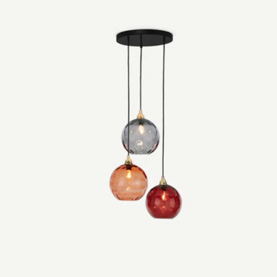 Nowoczesna lampa wisząca z 3 lampami - Kaskada