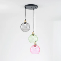 Nowoczesna lampa wisząca z 3 lampami - Kaskada