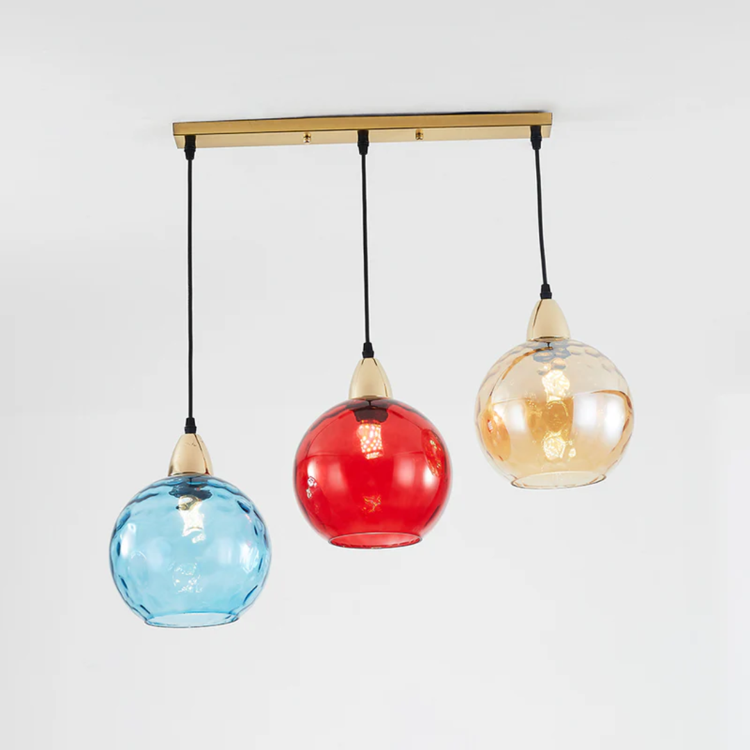 Nowoczesna lampa wisząca z 3 lampami - Kaskada