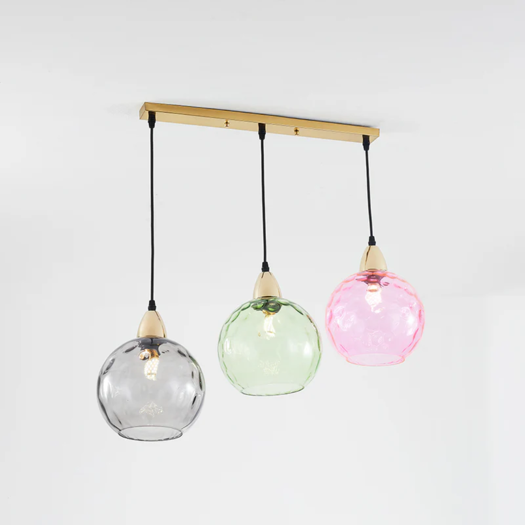 Nowoczesna lampa wisząca z 3 lampami - Kaskada