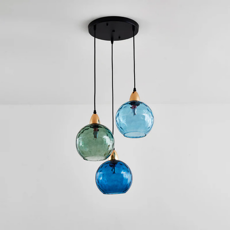 Nowoczesna lampa wisząca z 3 lampami - Kaskada