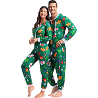 Comfortabele Koppel Kerst Matching Onesie Pyjama's - SnuggleDuo