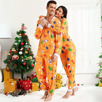 Comfortabele Koppel Kerst Matching Onesie Pyjama's - SnuggleDuo