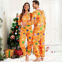 Comfortabele Koppel Kerst Matching Onesie Pyjama's - SnuggleDuo