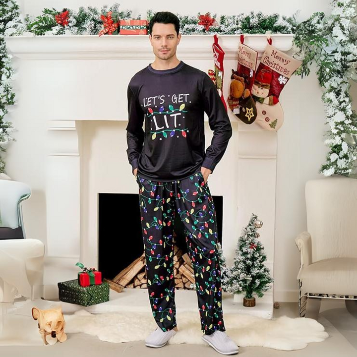 Comfortable Christmas Pajamas for Men - HollyMan