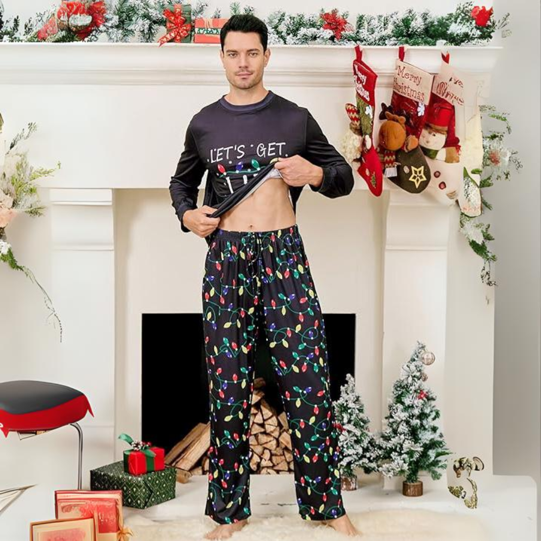 Comfortable Christmas Pajamas for Men - HollyMan