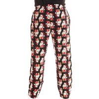 Heren Microfleece Pyjamabroek met Kerstprint - Lars