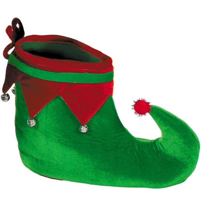 Festive Christmas Shoes for Adults - Jingle Elf