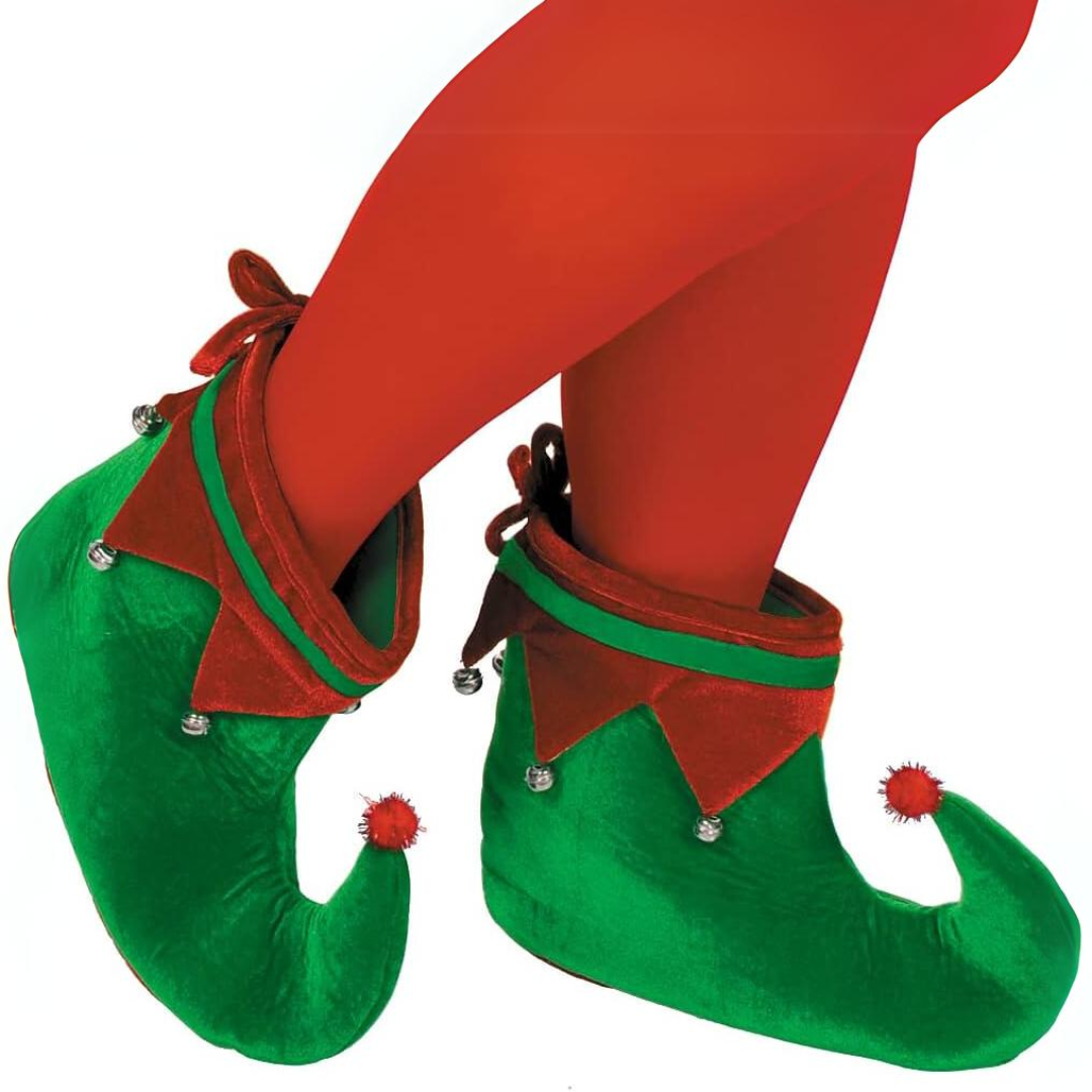 Festive Christmas Shoes for Adults - Jingle Elf