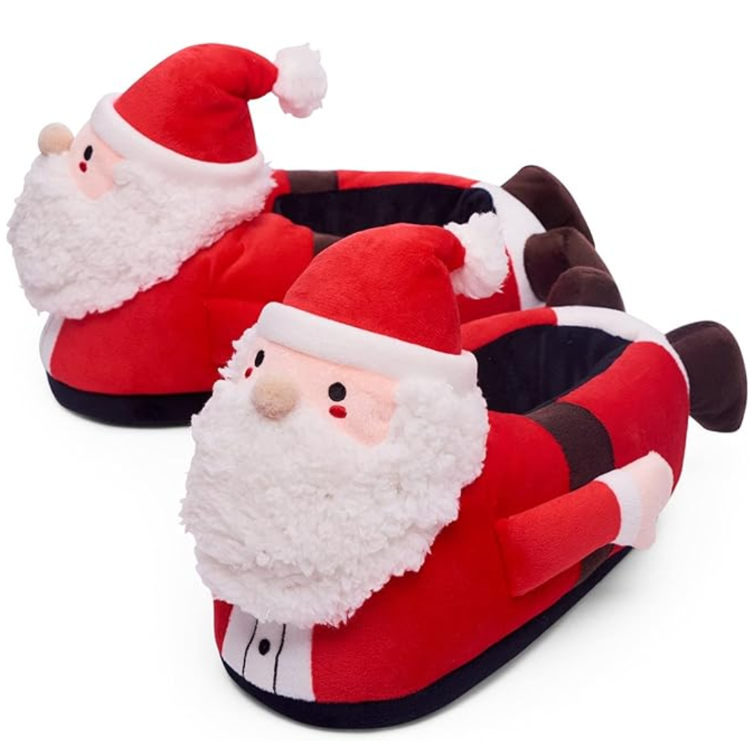 Warm Santa Slippers - JollySanta