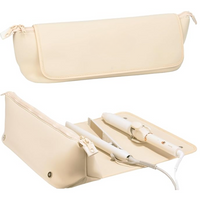 2-in-1 Haartools Reistas & Hittebestendige Mat