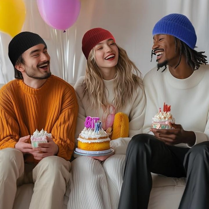 Unisex Knit Hat with Low Cuff – Robin