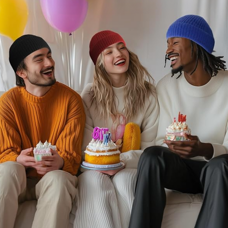 Unisex Knit Hat with Low Cuff – Robin