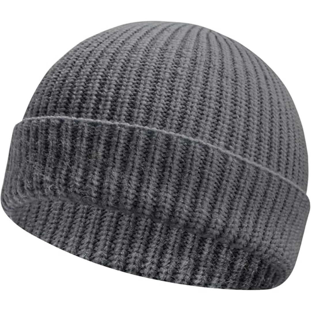 Unisex Knit Hat with Low Cuff – Robin