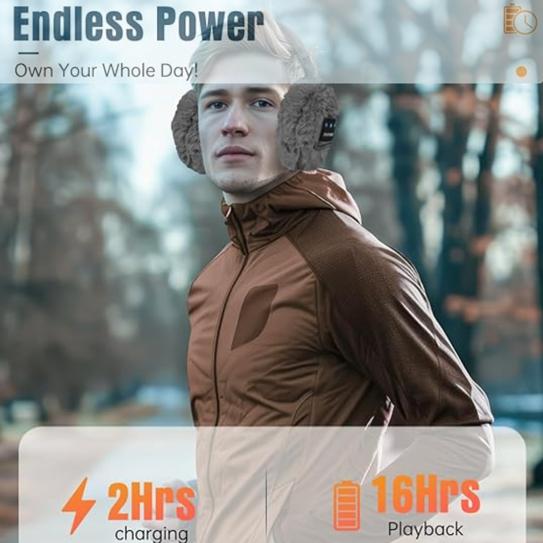 Winter Bluetooth Ear Warmers - CozyGrooves