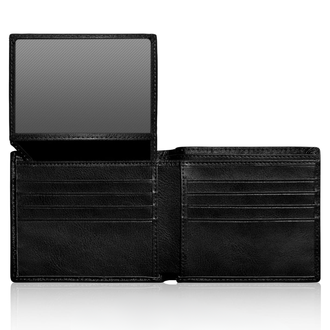 Men's Bifold Wallet in Top Grain Leather - EliteFold
