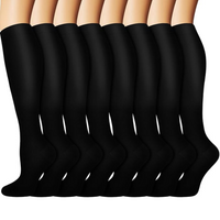 Graduated Copper Compression Socks 15-20mmHg (8 Pairs) - StepRelief