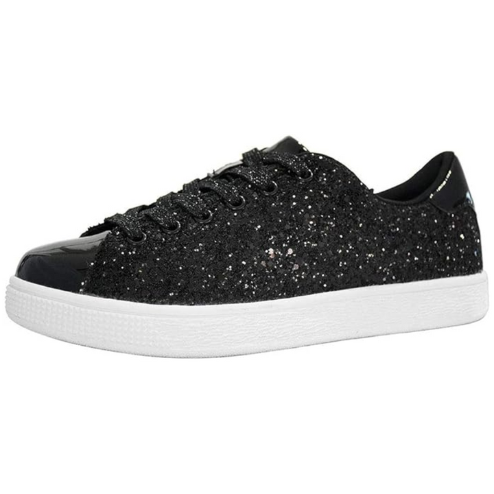 Sparkling Lace-Up Fashion Women's Sneakers - Xenia