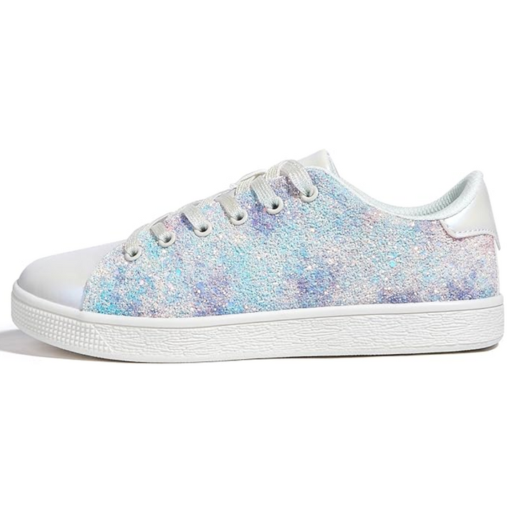 Sparkling Lace-Up Fashion Women's Sneakers - Xenia