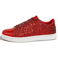 Sparkling Lace-Up Fashion Women's Sneakers - Xenia