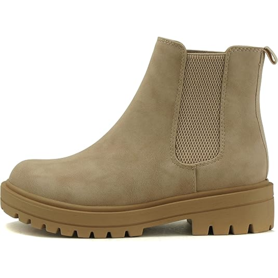 Chic Low Heel Chelsea Ankle Boots - Kailey