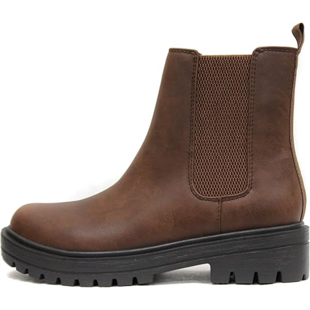Chic Low Heel Chelsea Ankle Boots - Kailey