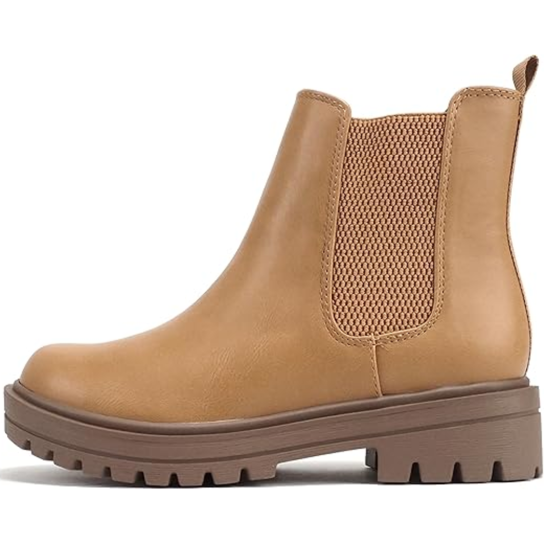 Chic Low Heel Chelsea Ankle Boots - Kailey