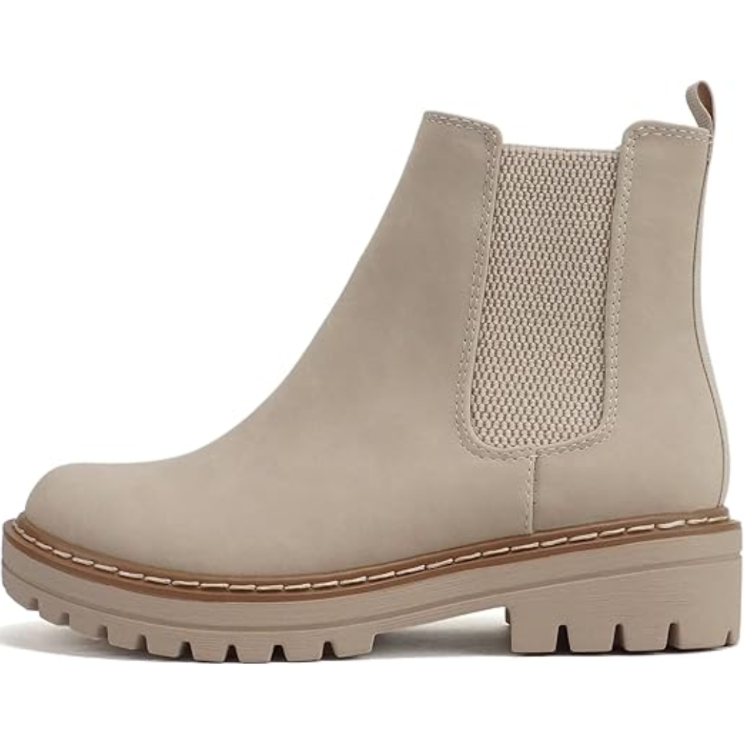 Chic Low Heel Chelsea Ankle Boots - Kailey
