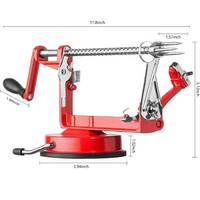 Apple Peeler & Slicer with Suction Cup - CoreSlicer