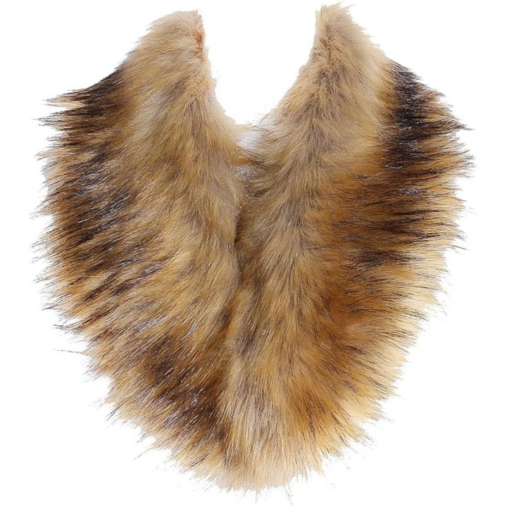 Luxury Faux Fur Neck Warmer Scarf - Daisy