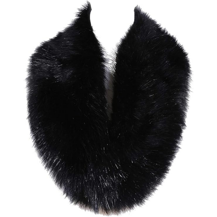 Luxury Faux Fur Neck Warmer Scarf - Daisy