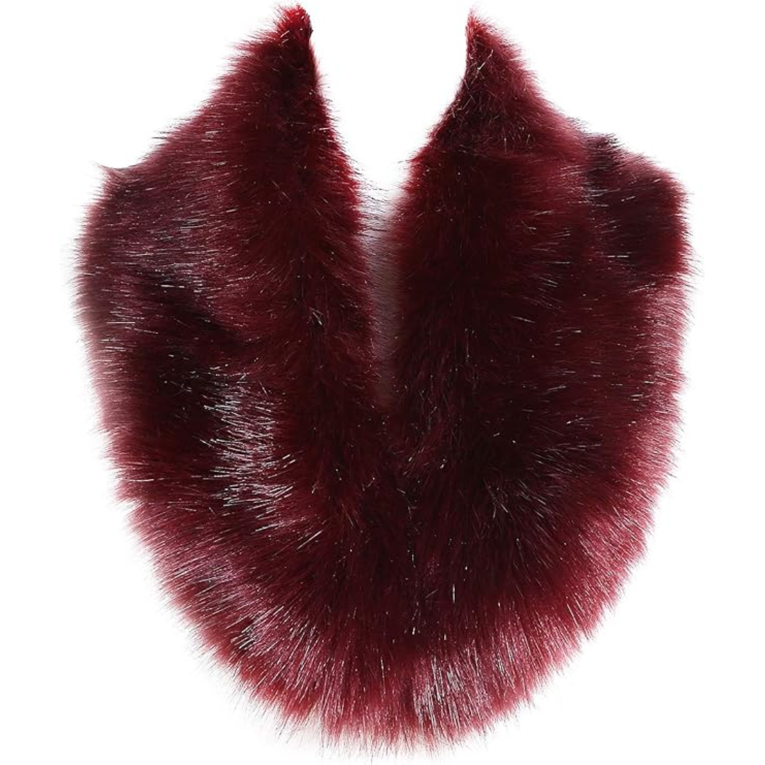 Luxury Faux Fur Neck Warmer Scarf - Daisy