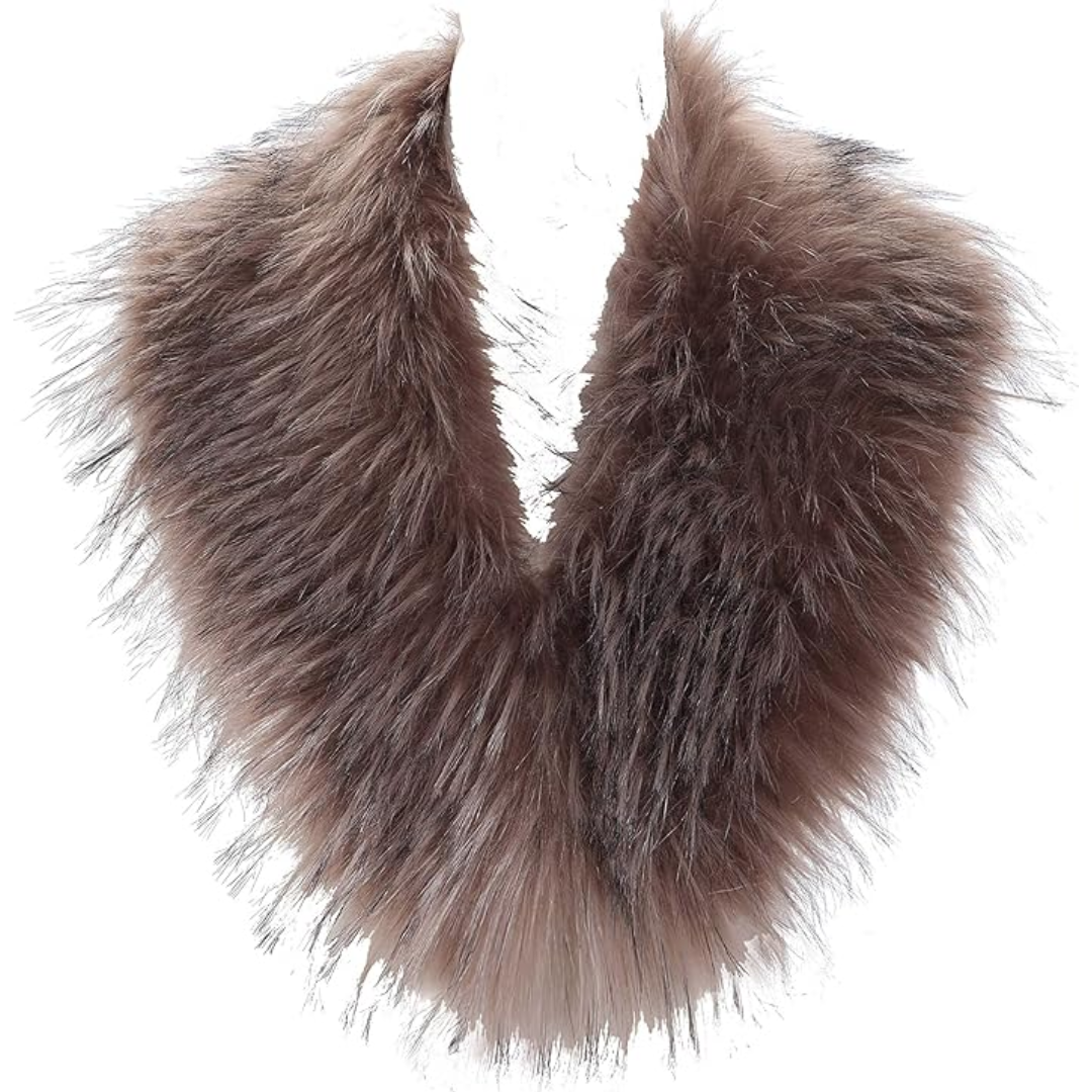 Luxury Faux Fur Neck Warmer Scarf - Daisy