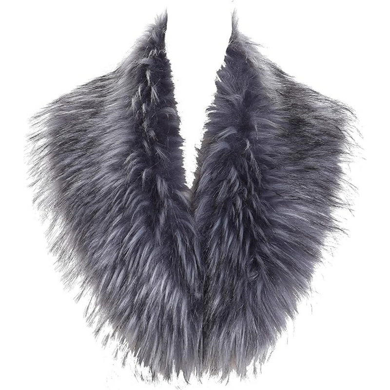 Luxury Faux Fur Neck Warmer Scarf - Daisy