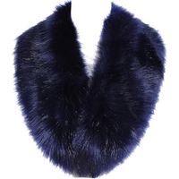 Luxury Faux Fur Neck Warmer Scarf - Daisy