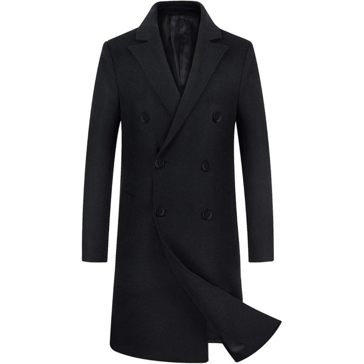 Men’s Wool Blend Trench Coat - Pedro